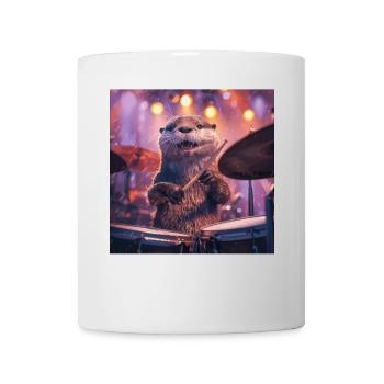 Otter - Tasse - Weiß - Vorne