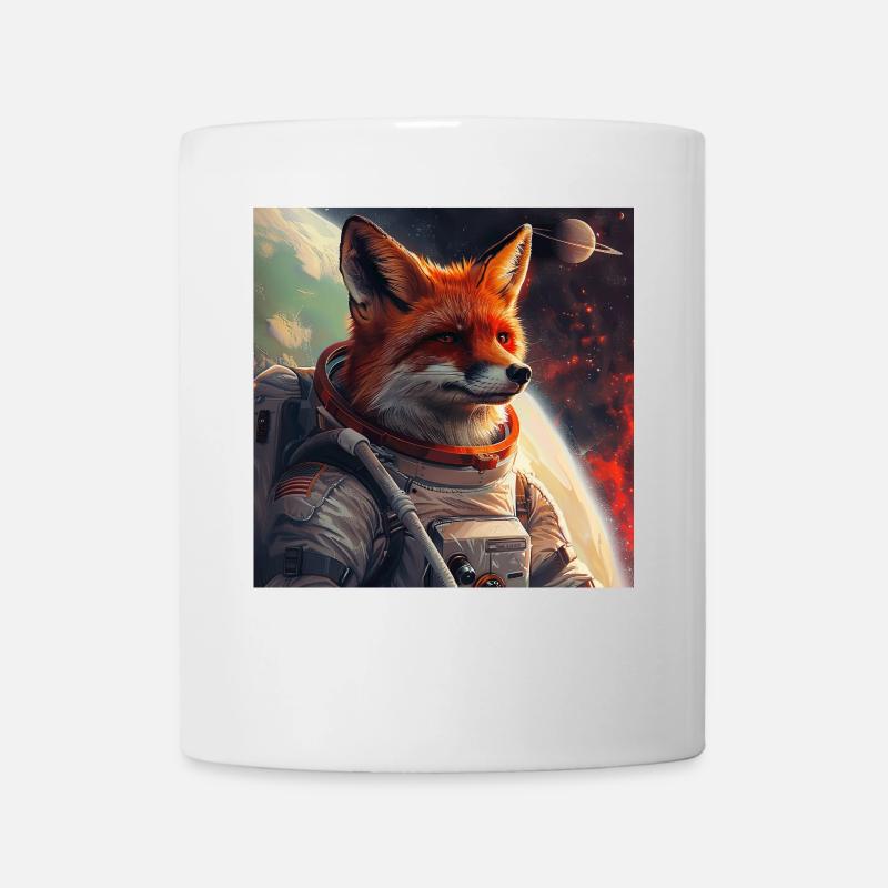 Fuchs - Tasse - Weiß