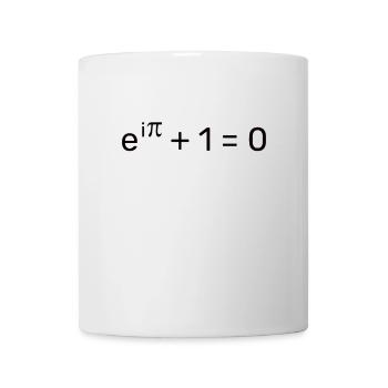 e^i pi + 1 = 0 - Eulersche Identität Geschenkidee - Tasse - Weiß - Vorne