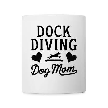 Dock Diving Spruch Dog Diving Dock Diving Geschenk - Tasse - Weiß - Vorne