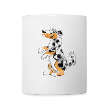 Funny Australian Shepherd - Mug - white - Front