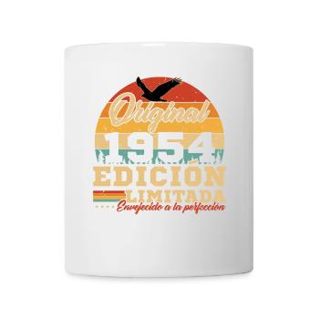 Vinatge 1954 Geburtstagsgeschenk - Tasse - Weiß - Vorne