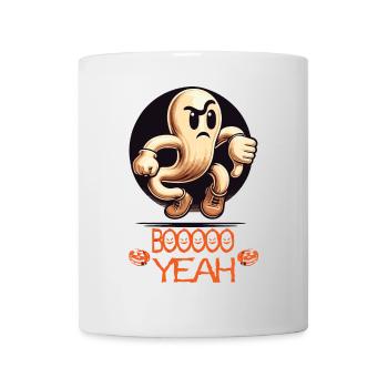 Boo Yeah Fantôme Drôle Dicton - Mug blanc - blanc - Devant