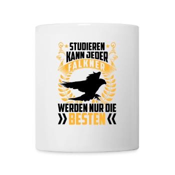Falconer can be any falconry falconry - Mug - white - Front