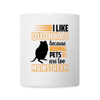 Quokka sind spannend Beuteltier Quokka - Tasse - Weiß - Vorne