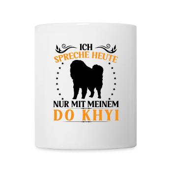Talk only to Do Khyi Tibetan Mastiff Tibetan Mastiff - Mug - white - Front