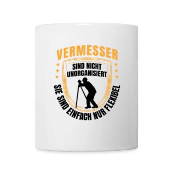 Surveyor is flexible Land surveyor - Mug - white - Front