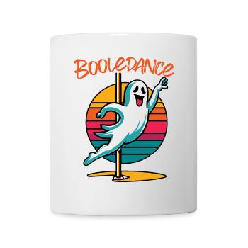 Lustiger Boole-dance Spruch Pole Dance Gespenst - Tasse - Weiß - Vorne