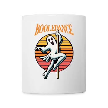Lustiger Boole-dance Spruch Pole Dance Halloween - Tasse - Weiß - Vorne