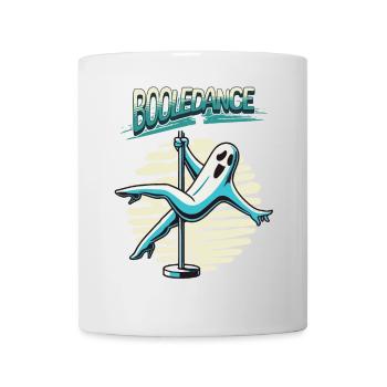 Lustiger Boole-dance Spruch Pole Dance Gespenst - Tasse - Weiß - Vorne