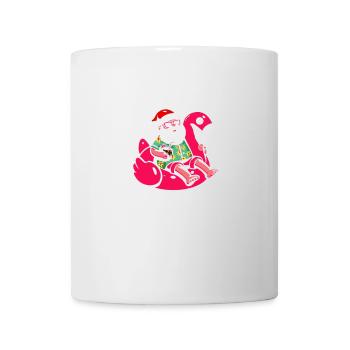 Joyeux Noël Cool Père Noël Ho ! HO! - Mug blanc - blanc - Devant