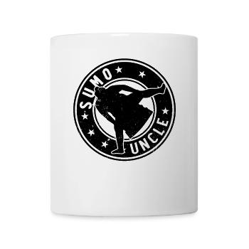 Sumo Oncle Sumo Combattant Oncle Lutteur de Sumo - Mug blanc - blanc - Devant