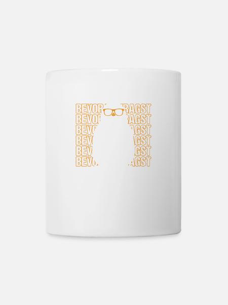 Bevor du fragst Nein Pinguin - Tasse - Weiß