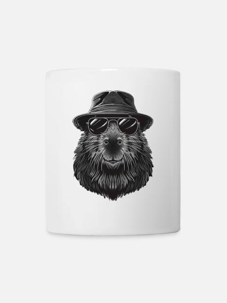 Wasserschwein - Tasse - Weiß