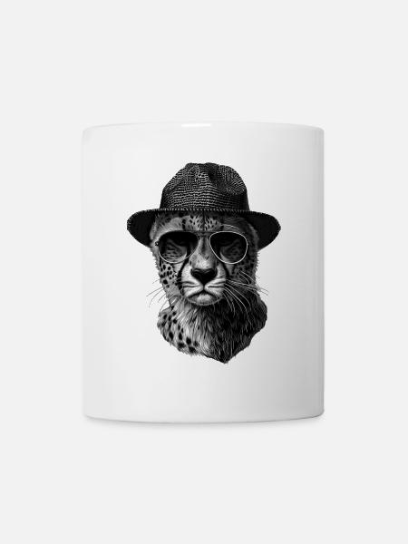 Gepard - Tasse - Weiß