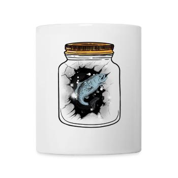 Fish Fish Angler Fishing - Mug - white - Front