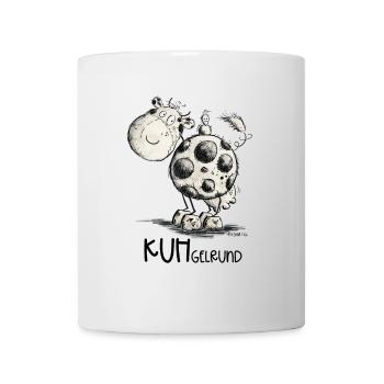 Drollige Kuh Kuhgelrund Wortspiel - Tasse - Weiß - Vorne