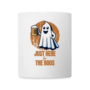 Funny Halloween Drinking Party Alcohol Ghost - Mug - white - Front