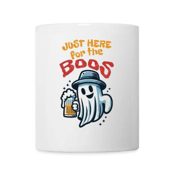 Halloween Ghost Party with Beer and Alcohol - Mug - white - Front
