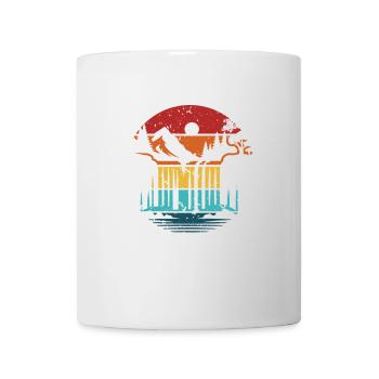 Wasserfälle machen mich glücklich - Tasse - Weiß - Vorne