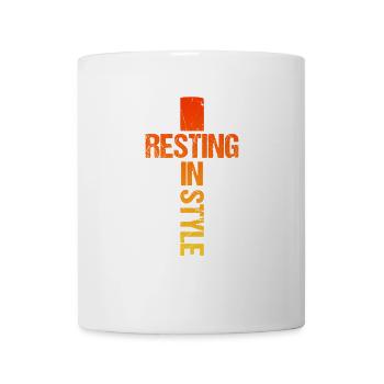 Rest in style - Mug - white - Front