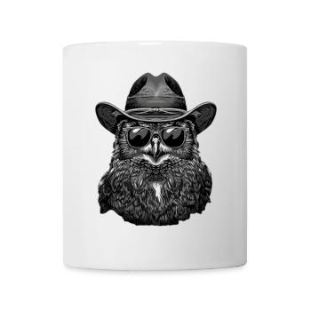 Eule - Tasse - Weiß - Vorne