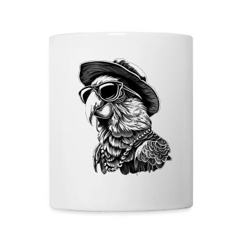 Perroquet - Mug blanc - blanc - Devant