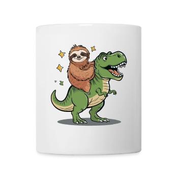 Faultier - Tasse - Weiß - Vorne