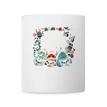 Gamer-monster-gaming-party-design - Tasse - Weiß - Vorne