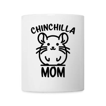 Chinchilla disant maman drôle Chinchilla cadeau - Mug blanc - blanc - Devant