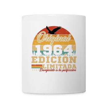 Cadeau d'anniversaire Vinatge 1964 - Mug blanc - blanc - Devant