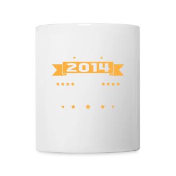 10 Jahre 2014 Geburtstagsgeschenk - Tasse - Weiß - Vorne