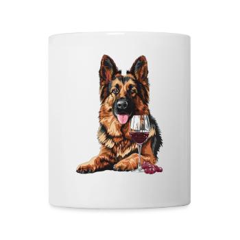 German Shepherd - Mug - white - Front