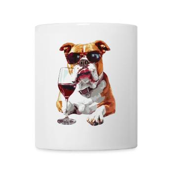 Bouledogue - Mug blanc - blanc - Devant
