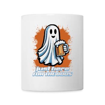 Funny Halloween Alcohol Lover Ghost Party - Mug - white - Front