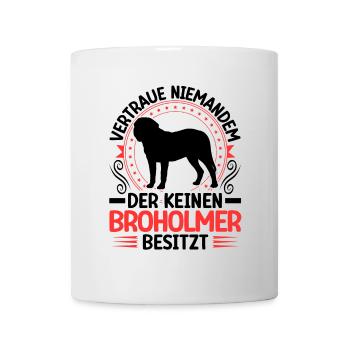 Broholmer J’ai un Broholmer - Mug blanc - blanc - Devant