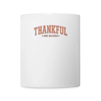 Grateful and Classic Thanksgiving - Mug - white - Front