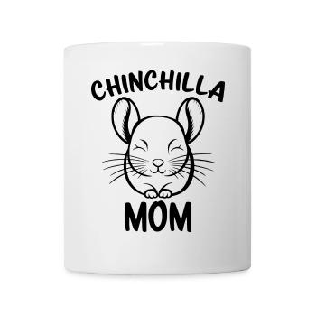 Chinchilla disant maman drôle Chinchilla cadeau - Mug blanc - blanc - Devant