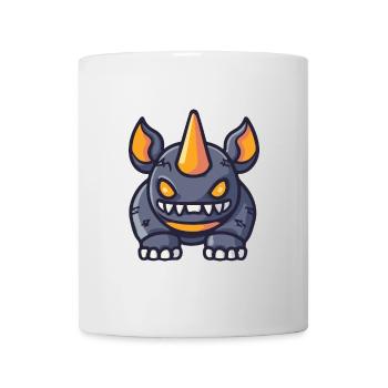 Rhino Halloween Animal - Mug - white - Front