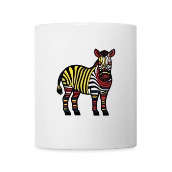 Zebra Halloween Animal - Mug - white - Front