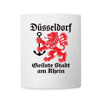 Dusseldorf Coolest city on the Rhine - Mug - white - Front