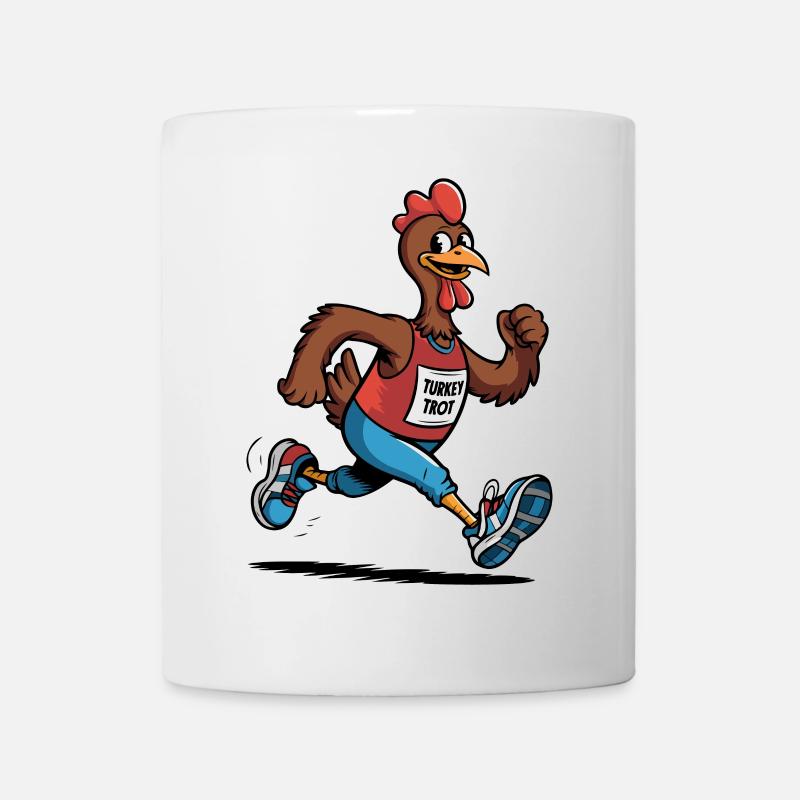 Funny Torkey Trot - Mug - white