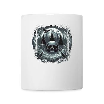 Skeleton Skull Rose Retro Rose Lover Graphic - Mug - white - Front