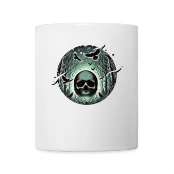 Skeleton Skull Rose Retro Rose Lover Graphic - Mug - white - Front