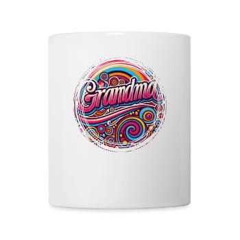 Celebrate the Heart and Warmth of the Grandma Family - Mug - white - Front