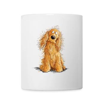 Happy Cocker Spaniel - Mug - white - Front