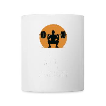 Don't Fart Muscles Workout Fitness - Mug - white - Front