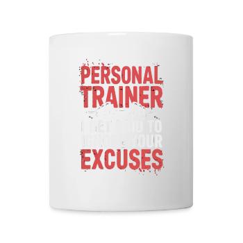 Personal Trainer Muscles Workout Fitness Workout - Mug - white - Front