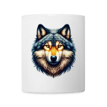 Wolf - Mug - white - Front