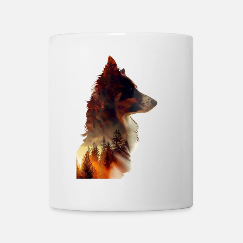 Border Collie - Mug blanc - blanc